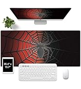 METEOROCK Leather Desk Mat, 35.4" x 15.7", Large Mouse Pad for Desk, Waterproof Keyboard Desk Mat...