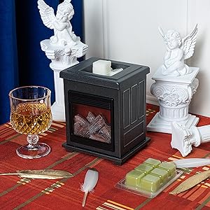 fireplace wax warmer