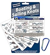 ReferenceReady Boating and Sailing Knot Cards - Waterproof Guide to 20 Nautical Knots