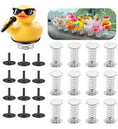 Duck Holder for Jeep Dash,Duck Holder for Jeep Wrangler,Shaking Rubber Ducks Dashboard Decoration...