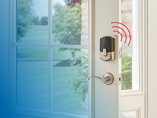 Built-in alarm detects forceful entry attempts.