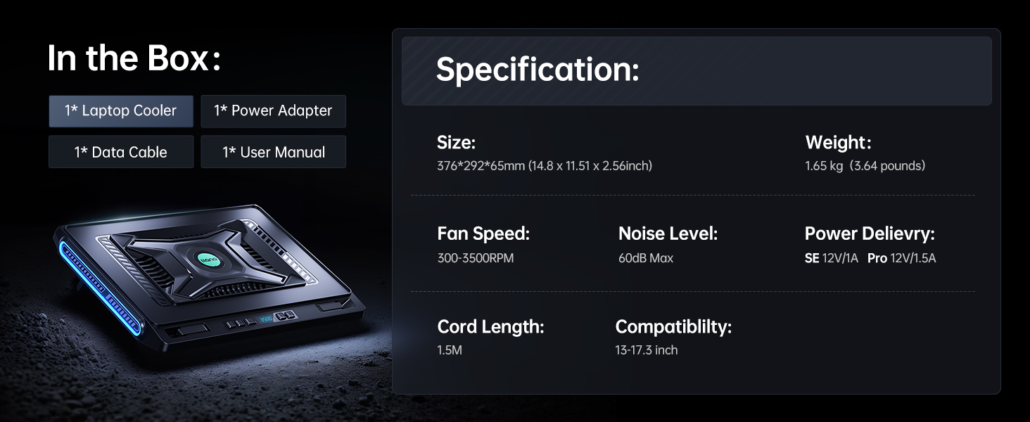 What&amp;#39;s in the Box and Specification