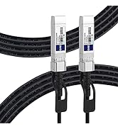 FLYPROFiber 7M SFP+ DAC Cable, 10G SFP+ Storage Network Cable, Ethernet Copper Twinax DAC Cable f...