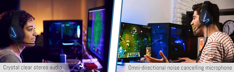 Orzly Hornet RXH-20 Gaming Headset headphones ps5 playstation 5 xbox console pc stereo audio
