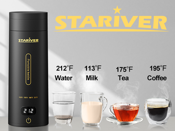 Portable Electric Kettle Small Mini Travel Electric Tea Kettle Hot Water Boiler