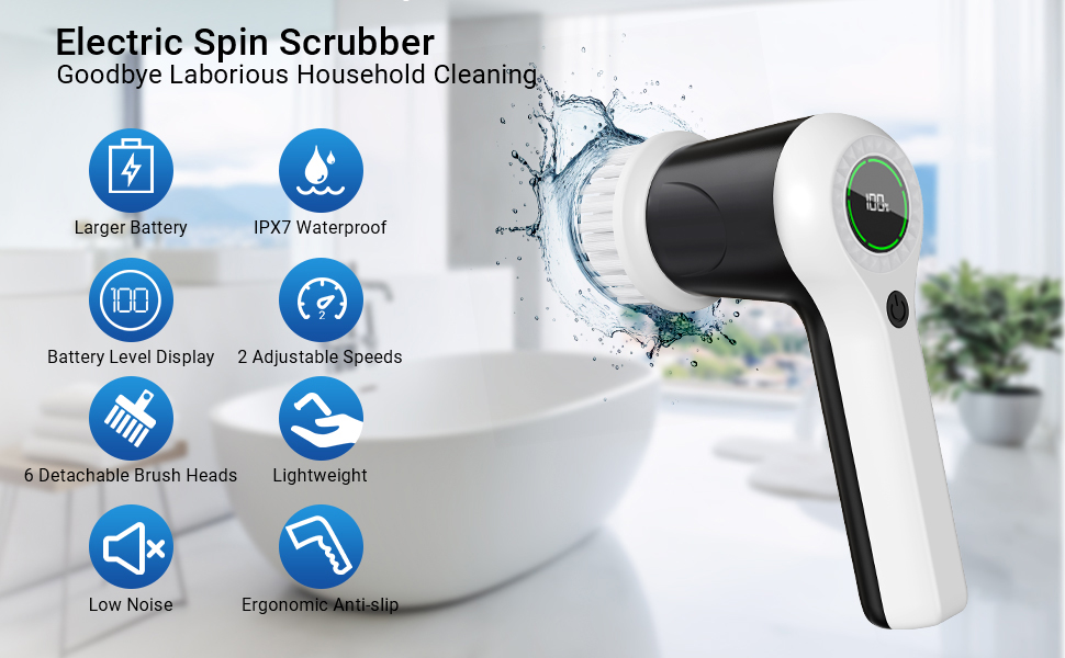 shower scrubber