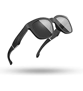Smart Glasses, Bluetooth Sunglasses with Waterproof Speakers, One-Click Control, Clear Calls Game...