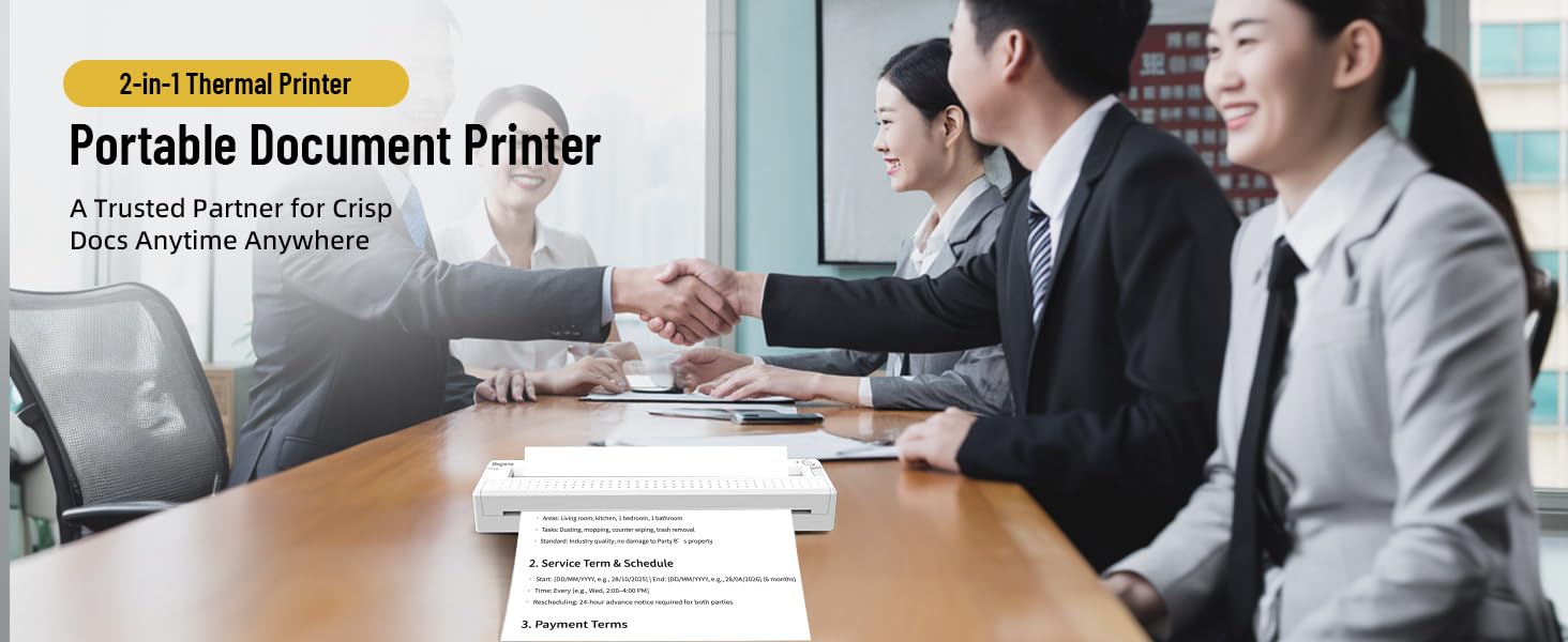 portable printers wireless for travel