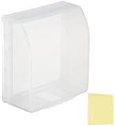 MECCANIXITY Waterproof Electrical Outlet Cover 86-Type Protector Universal 1-Gang Wall Socket Pro...