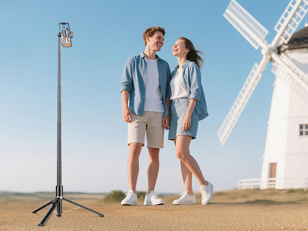 standing phone tripod