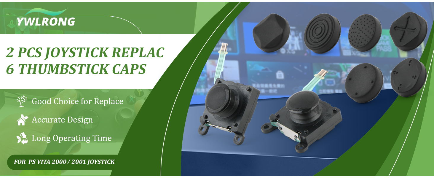 Joysticks Replacement for PS Vita 2000 2001