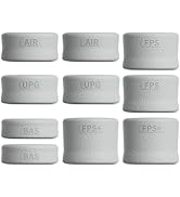 ELETIUO Ergonomic Thumb Grips Set for PS5/PS4 Controller,Anti-Slip Silicone Joystick Cap with 5 D...