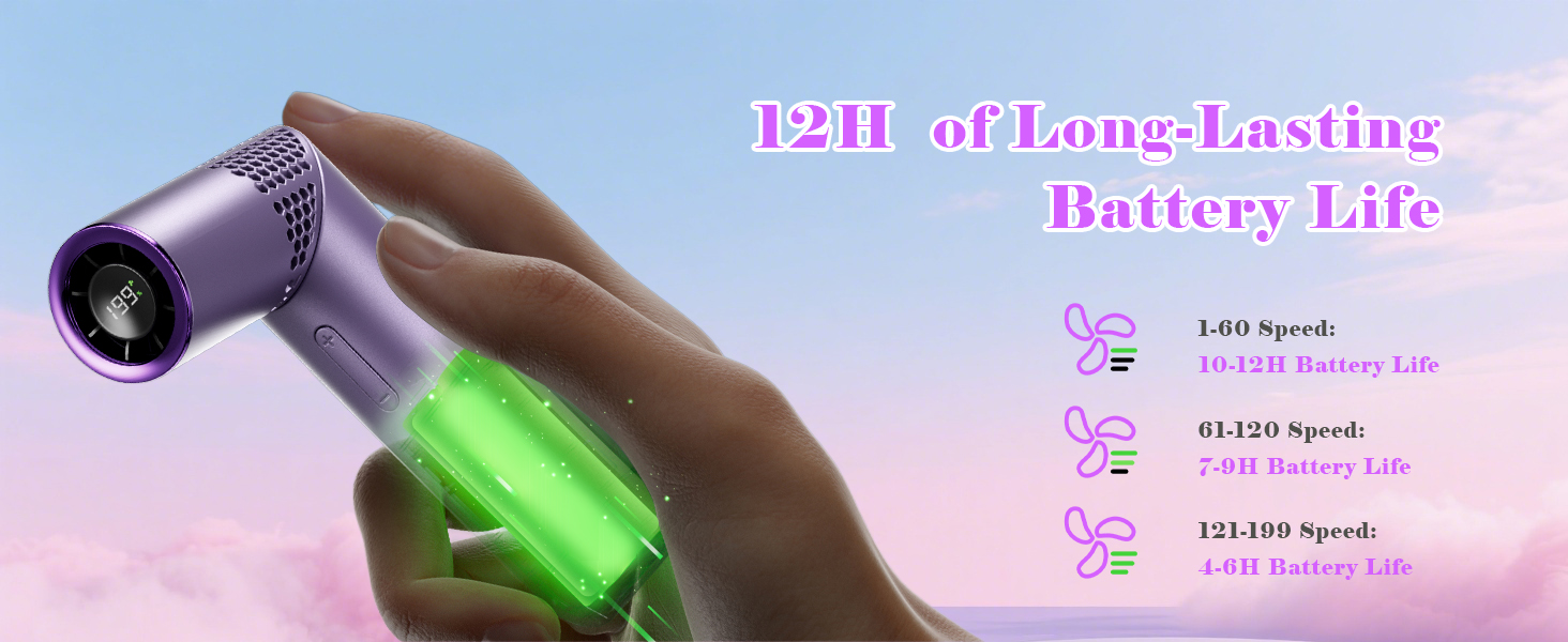 portable fan rechargeable