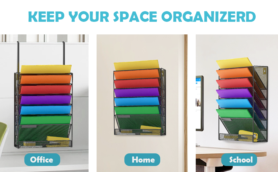 Wall Hanging File Organizer