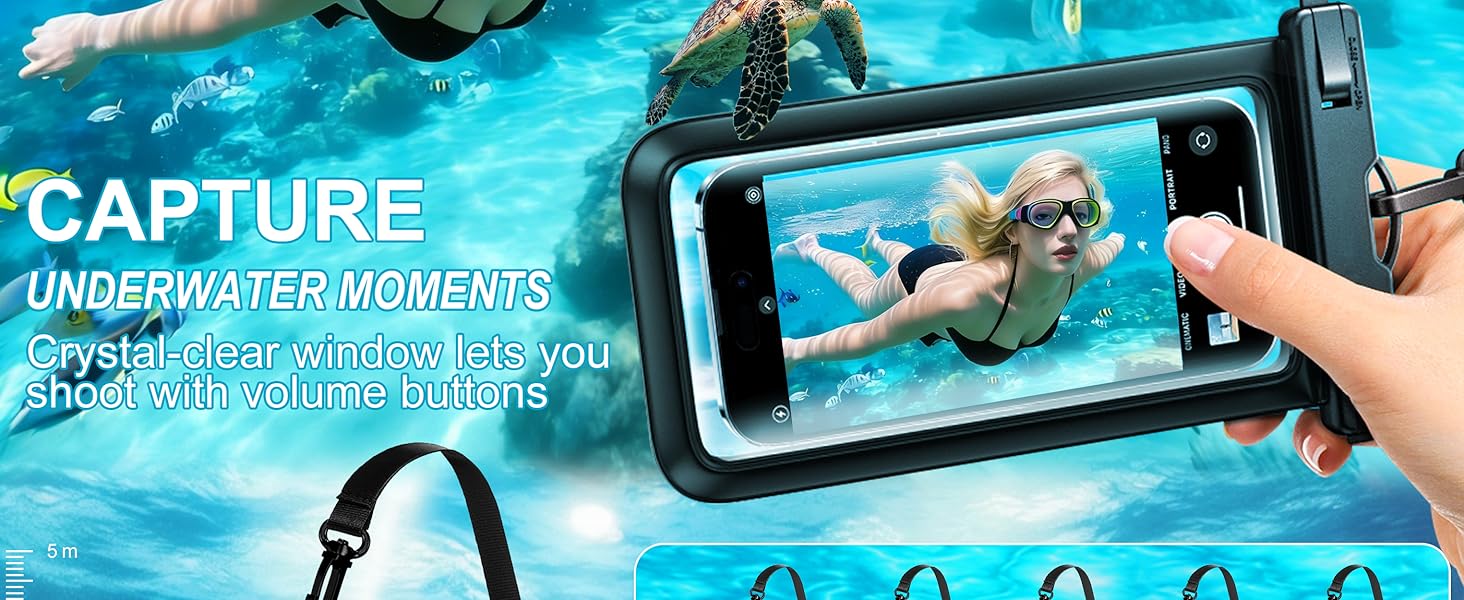 Multicolor Universal Waterproof Phone Pouch