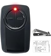 [1 Pack] klik5u-bk2 klik3u-bk clicker Universal 2-Button Remote for Chamberlain LiftMaster Crafts...