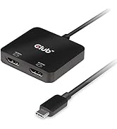 Club 3D USB3.2 Gen2 Type C(DP Alt-Mode) to HDMI Dual Monitor 4K60Hz M/F MST hub (CSV-1556)