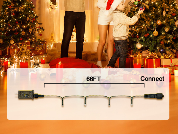 warm white led christmas lights