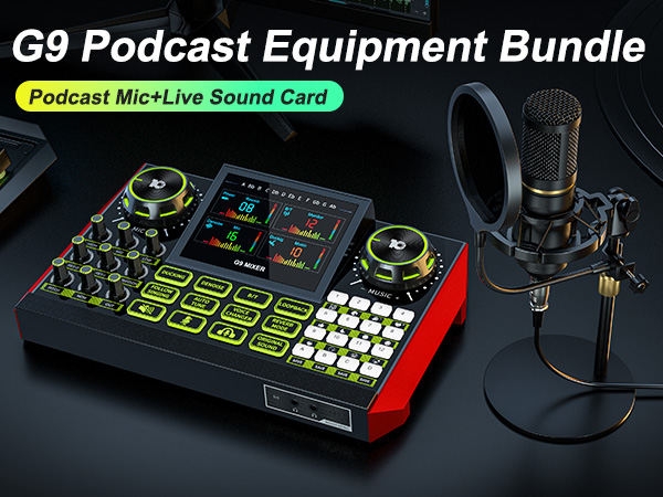 podcast equipment bundle music recording equipment podcast microphone bundle