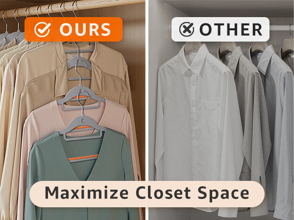 plastic hangers