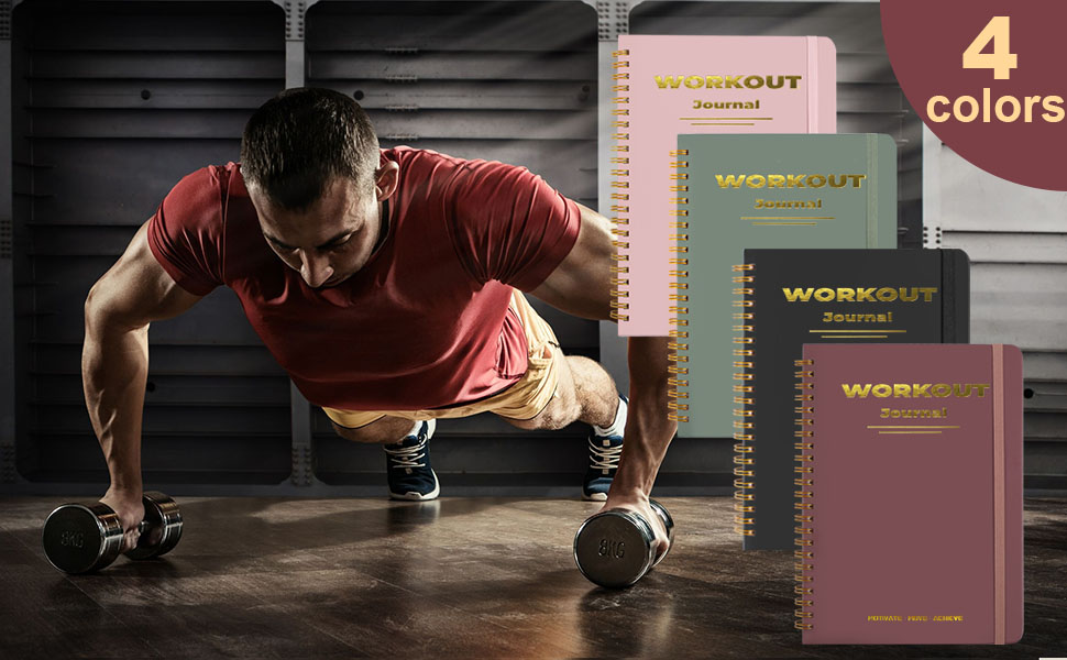 Guirnd Undated Fitness Workout Journal for Men &amp;amp; Women