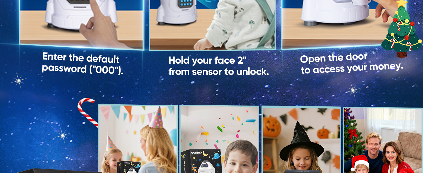 alcancias de dinero para niños