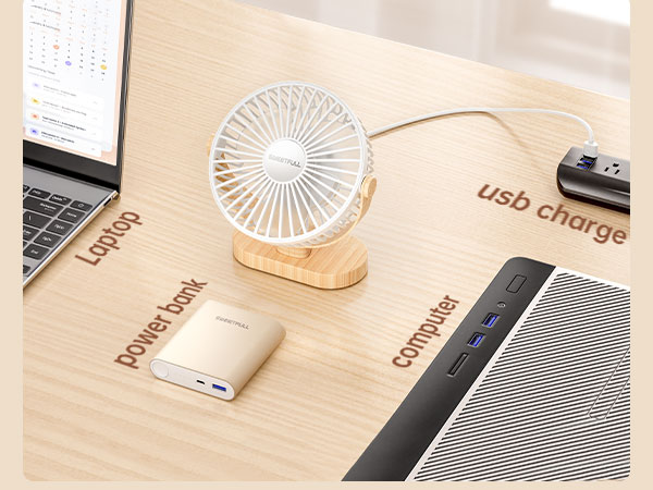 usb desk fan