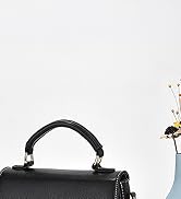 imeetu Genuine Leather Crossbody Bag for Women, Tote Bag Removable Shoulder Strap