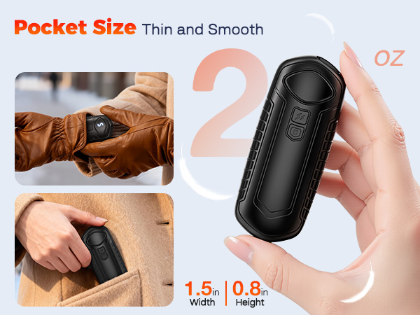 portable pocket hand warmers