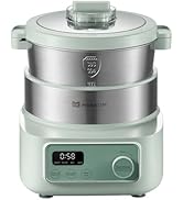 MOKKOM Electric Dough Maker with Proof Dough Function, Microcomputer Timing, 6.34Qt 304 Stainless...