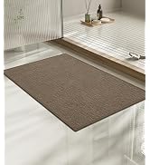 chakme Bathroom Rugs Mat 24x17, Ultra Thin Non Slip Bath Mat Small Quick Dry Absorbent Bath Mat f...
