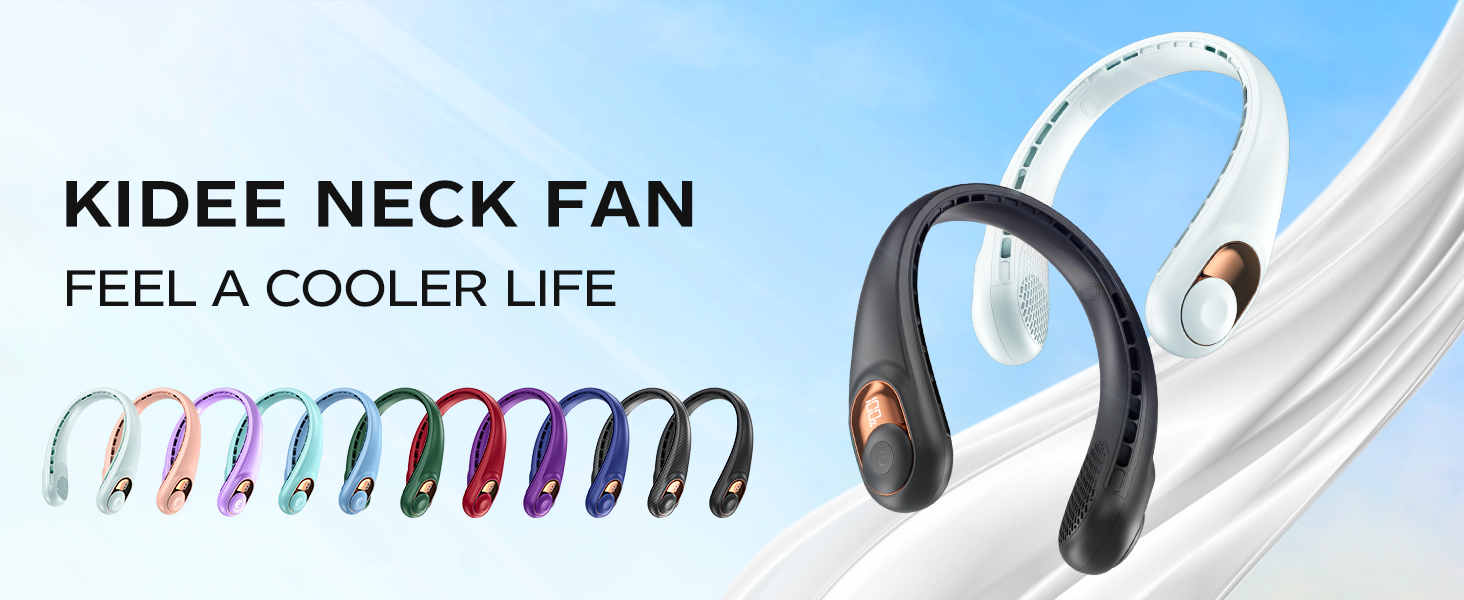 neck fan portable rechargeable