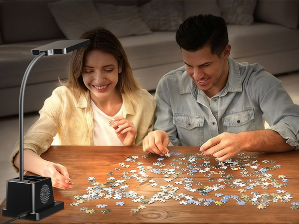 puzzle table light