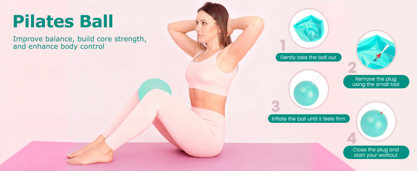 Durable, high-elastic materials for safer, more effective Pilates training.