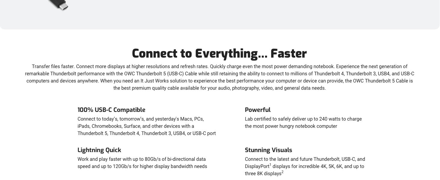 Connect to Everything... Faster