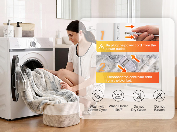 Heated Blanket Throw