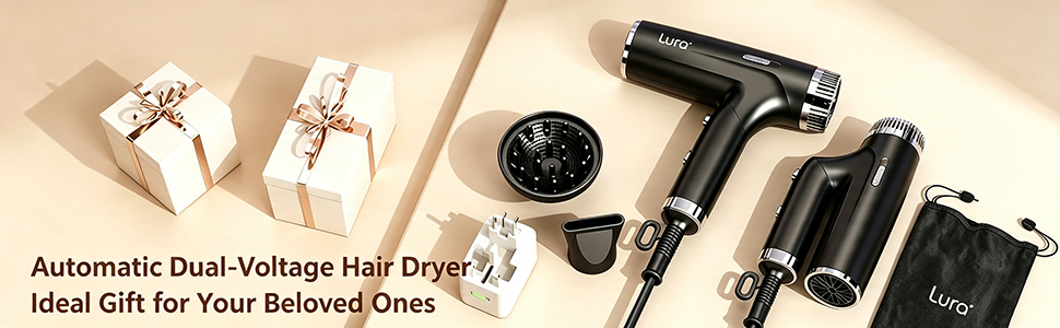 dual voltage hair dryer