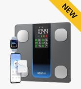 RENPHO Smart Scale for Body Weight, Weight Scale with 7-in-1 Large Display for BMI, Body Fat, Mus...