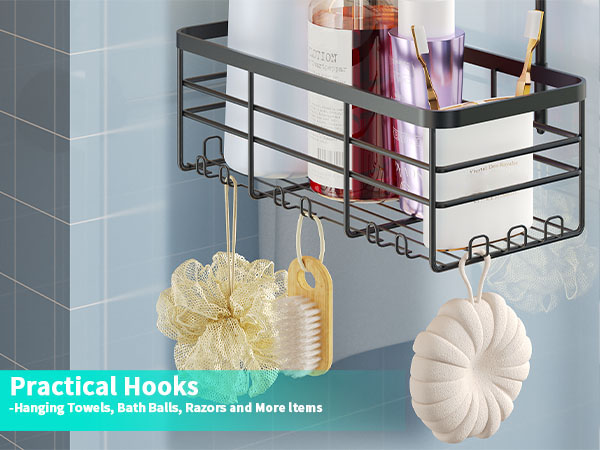 over the door shower caddy