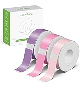 NELKO Genuine P21 Label Maker Tape, Adapted Label Print Paper, 14x40mm (0.55