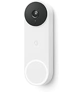 Google Nest Doorbell (Wired, 2nd Gen) - Wired Video Doorbell Camera - Doorbell Security Camera - ...