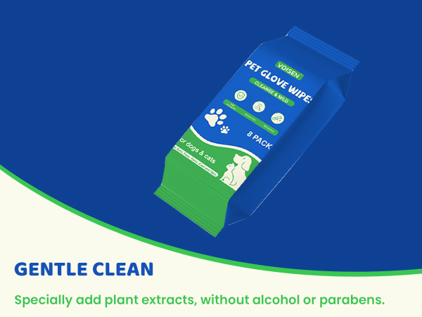 Pet Glove Wipes for Dogs