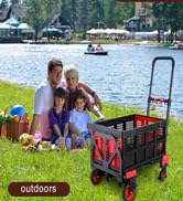 2-in-1 Folding Hand Truck Dolly 330LB Load Carrying Foldable Dolly