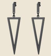 triangle earrings