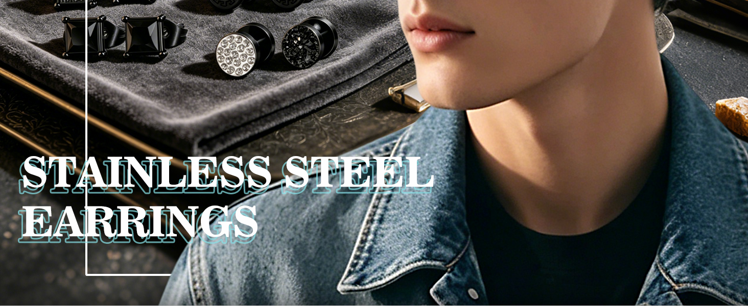 MENS EARRINGS STUDS