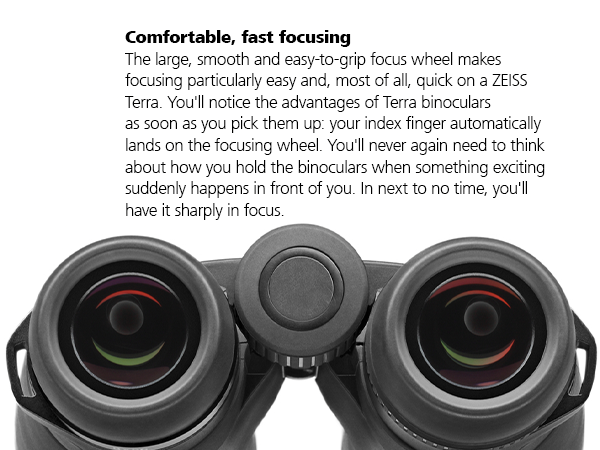 Comfortable, fast focusing