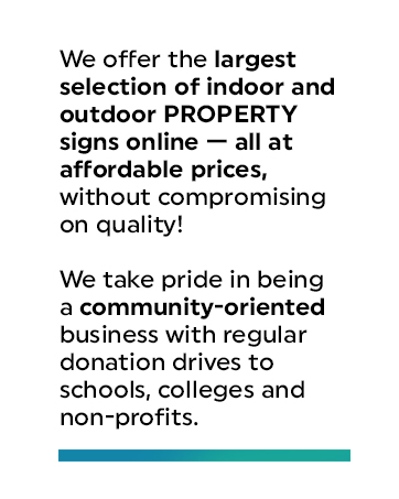 Property Signs Write Up