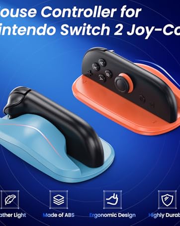 Mouse Controller for Nintendo Switch 2 Joy-Con