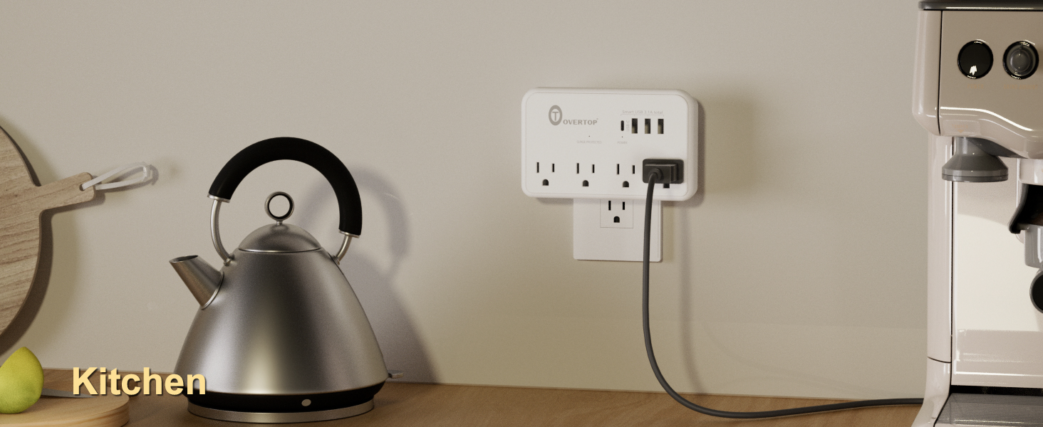 Kitchen Wall outlet extender