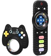 2 Pack Baby Rattles Teething Toy for Babies 3-6 Months, Teething Relief for Infant 6-24 Months, S...